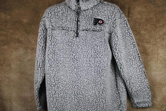 G-III 4 Her by Carl Banks Flyers Fleece Quarter Zip - Picture 2 of 4